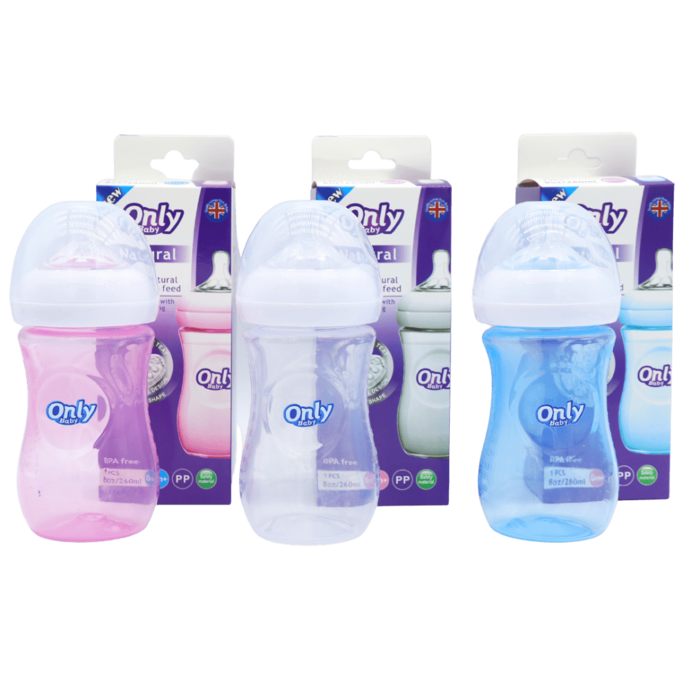 BIBERON 8OZ / 260ML NATURAL / ONLY