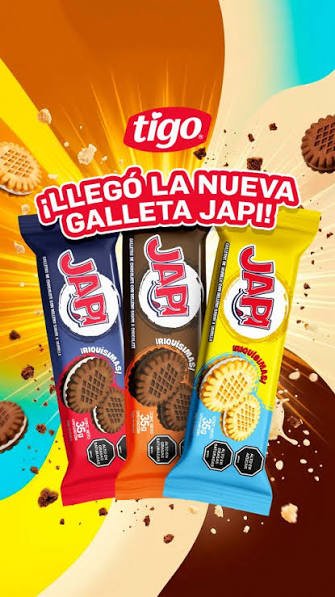 galletas japi Tigo