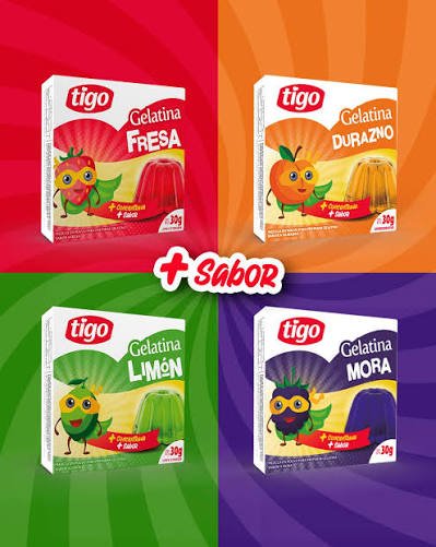 gelatina sabores tigo