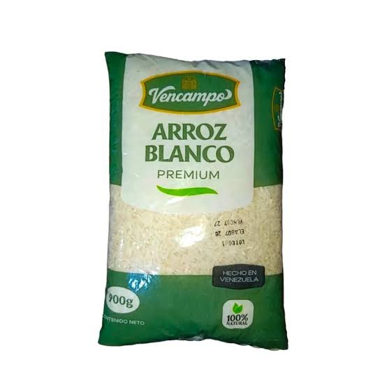 Arroz blanco vencampo