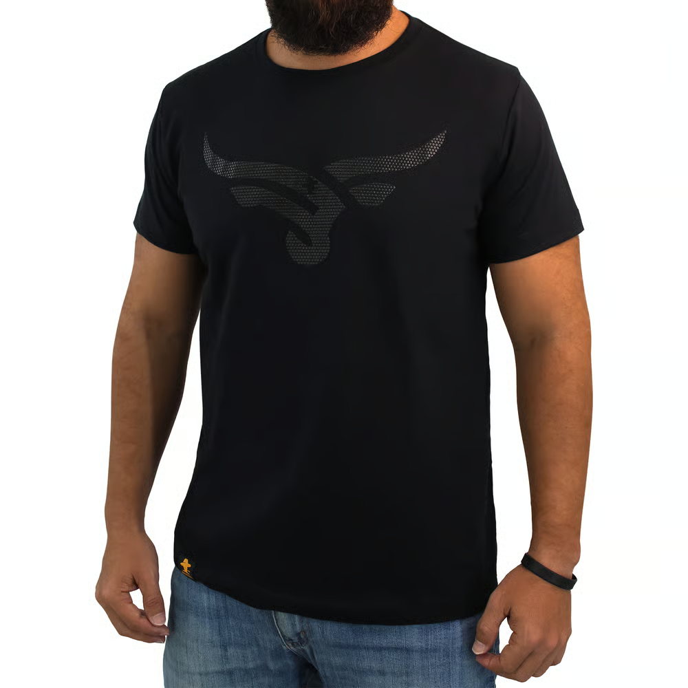 Camiseta SCD Plastisol -BOI ESTILIZADO - Preta