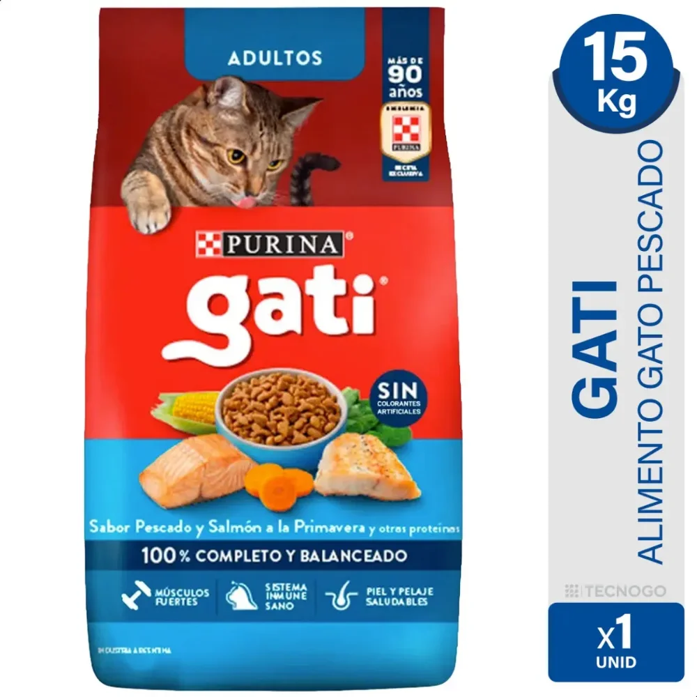 GATI PESCADO Y SALMON