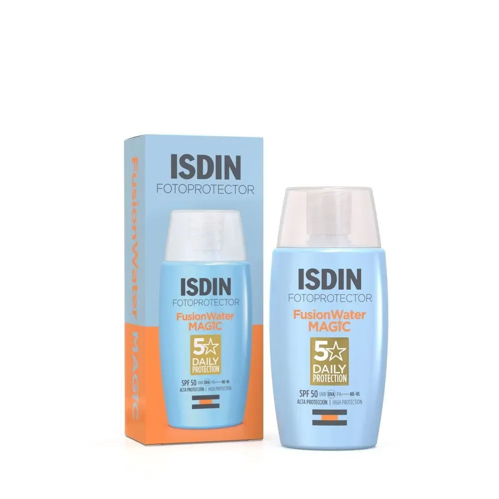 Bloqueador Isdin  fusion water magic spf50 isdin 50 ml