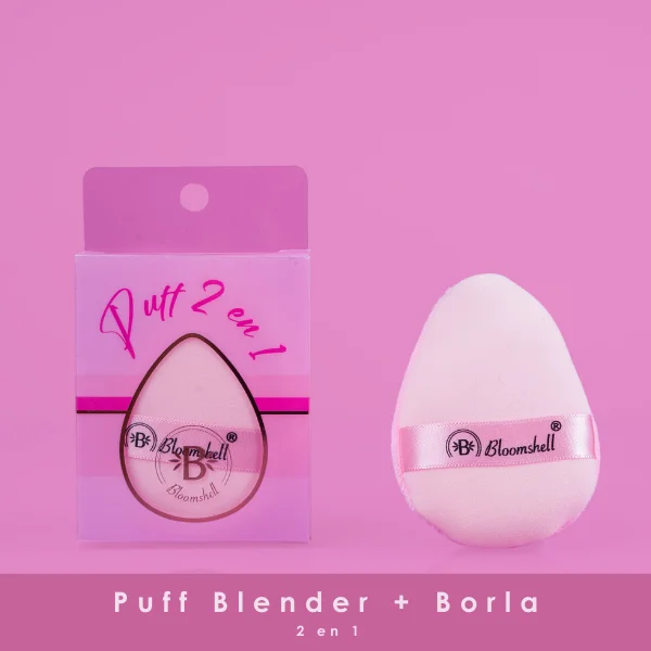 Puff blender 2 en 1 Bloomshell
