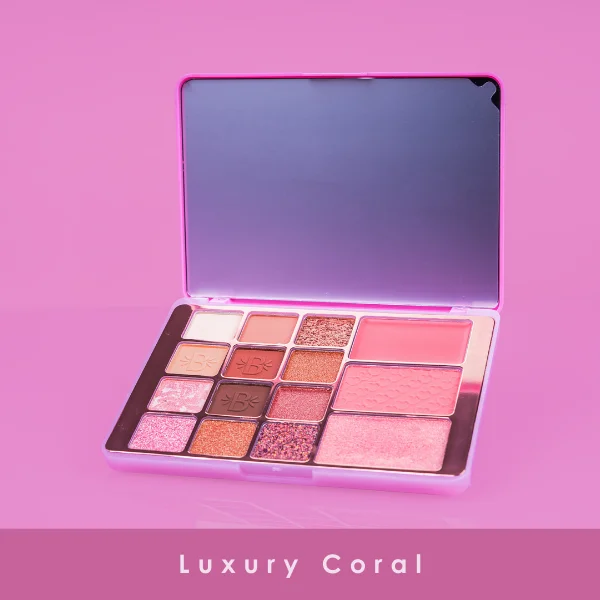 Bloomshell paleta de sombras Luxury