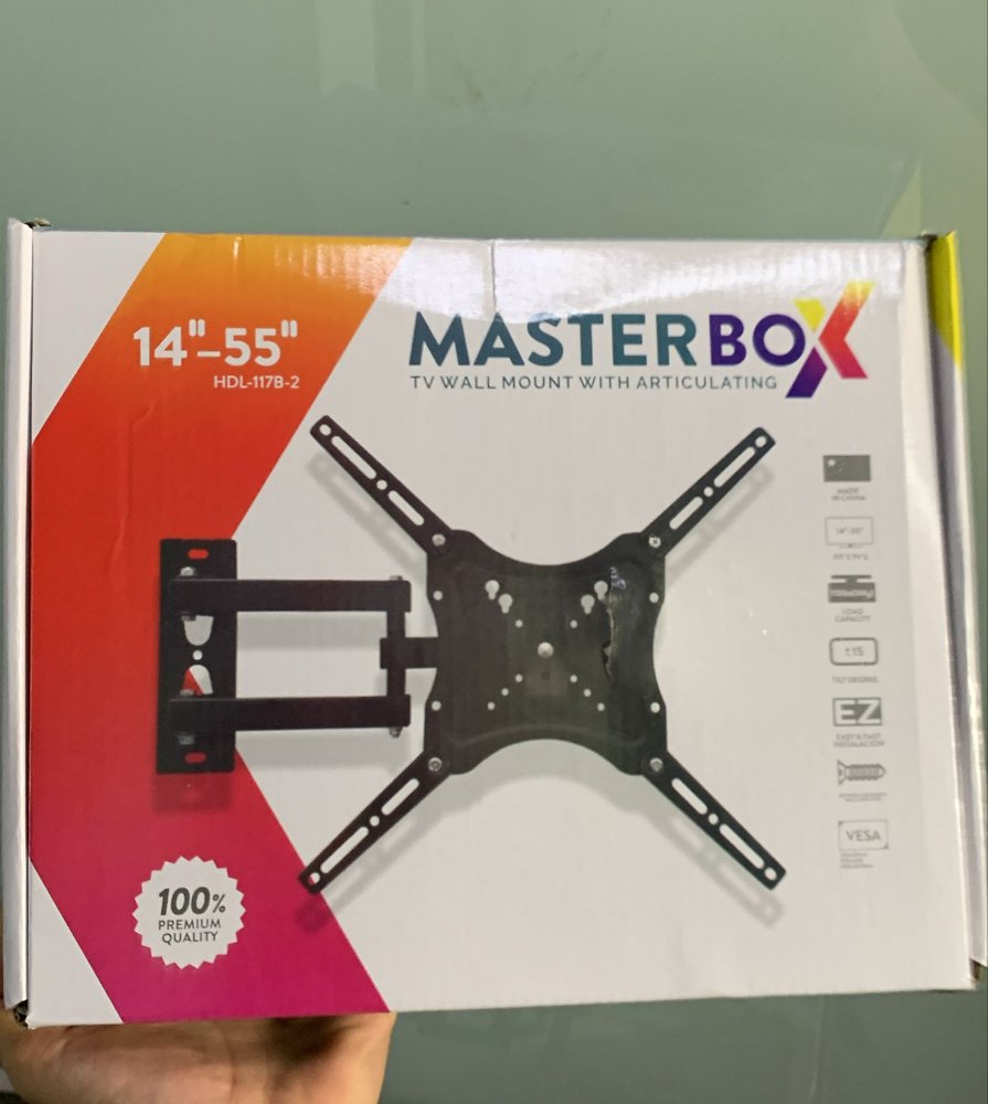 Soporte de TV articulado 14 a 55 pulgadas  Soporte hasta 45kg