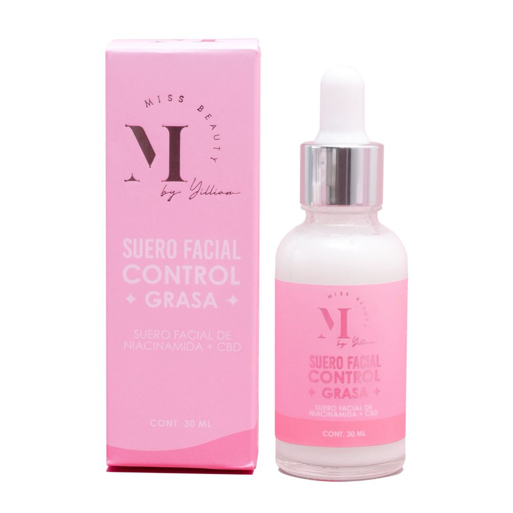 Suero Facial Niacinamida+CBD Miss Beauty