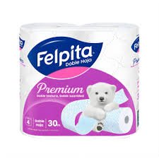 PAPEL HIG.FELPITA DOBLE H.4X30M