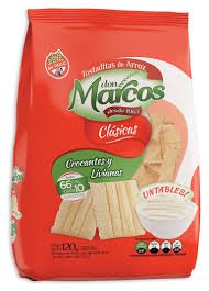 TOSTADAS ARROZ DON MARCOS X 120 G