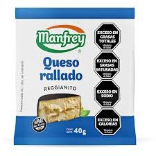 QUESO RALLADO MANFREY X 40G