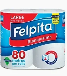 PAPEL HIG.FELPITA 4X80 M