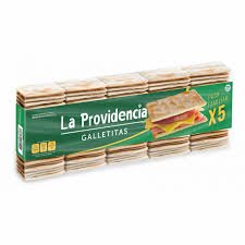 GALLETITAS LA PROVIDENCIA CRACKERS X 5 PAQUETES