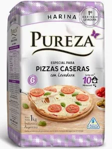 HARINA PUREZA PIZZAS X 1K