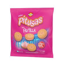 GALLETITAS PITUSAS CHOCO/VAI/FRU/LIM. X 160GR