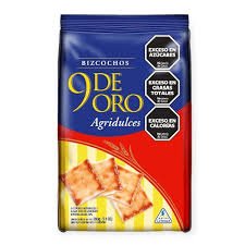 GALLETITAS 9 DE ORO AGRIDULCE X 200GR