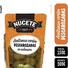 ACEITUNAS NUCETE  DESCAR.150G DOY PACK COD2118