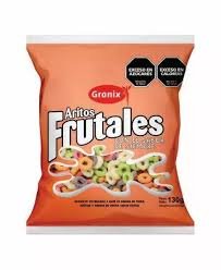ARITOS FRUTADOS GRANIX 130GR