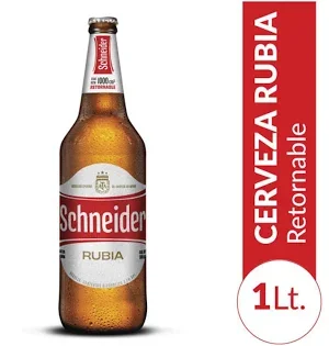 CERVEZA SCHNEIDER X 1LT
