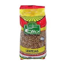 LENTEJAS ELIO PAQUETE X 400G