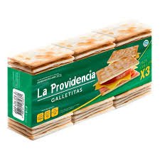 GALLETITAS LA PROVIDENCIA CRACKERS X 3 PAQUETES