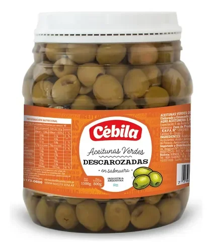 ACEITUNAS CEBILA DESC.X 1.5 K PET