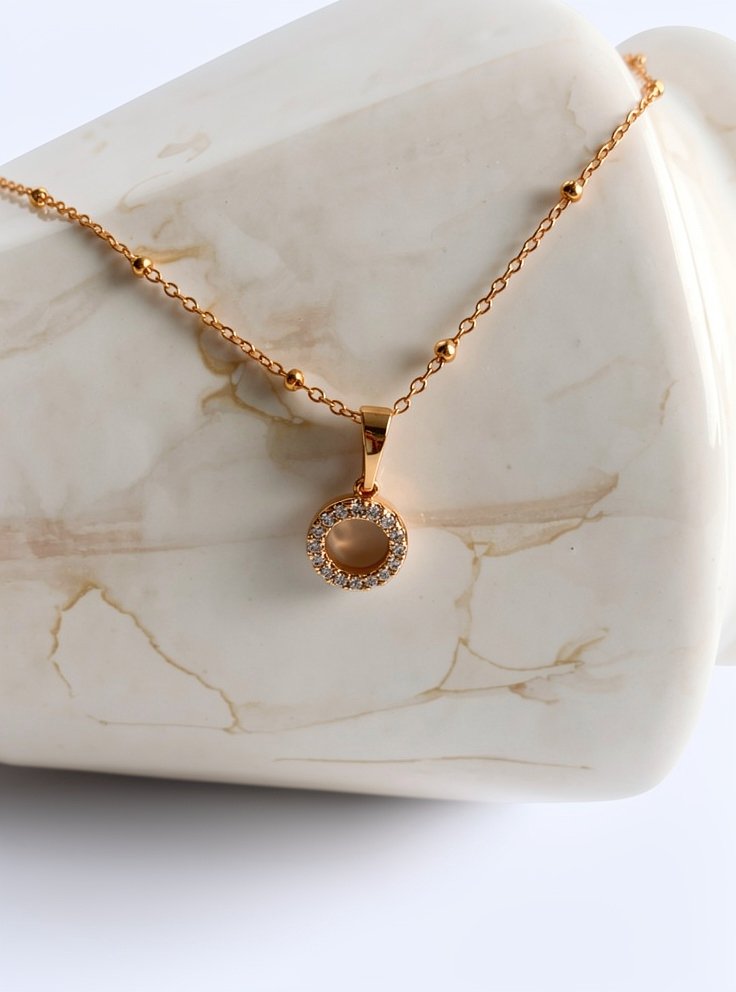 COLLAR CIRCULO DE LA VIDA XUPING ROSE