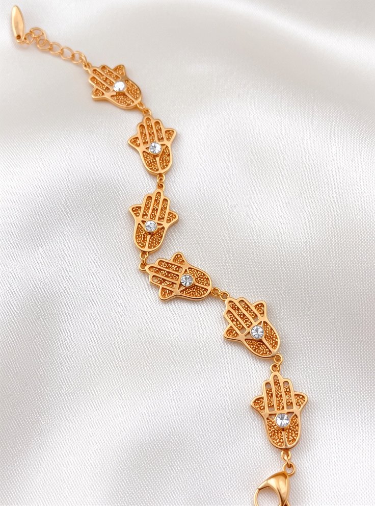 PULSERA MANO DE FÁTIMA XUPING JEWELRY