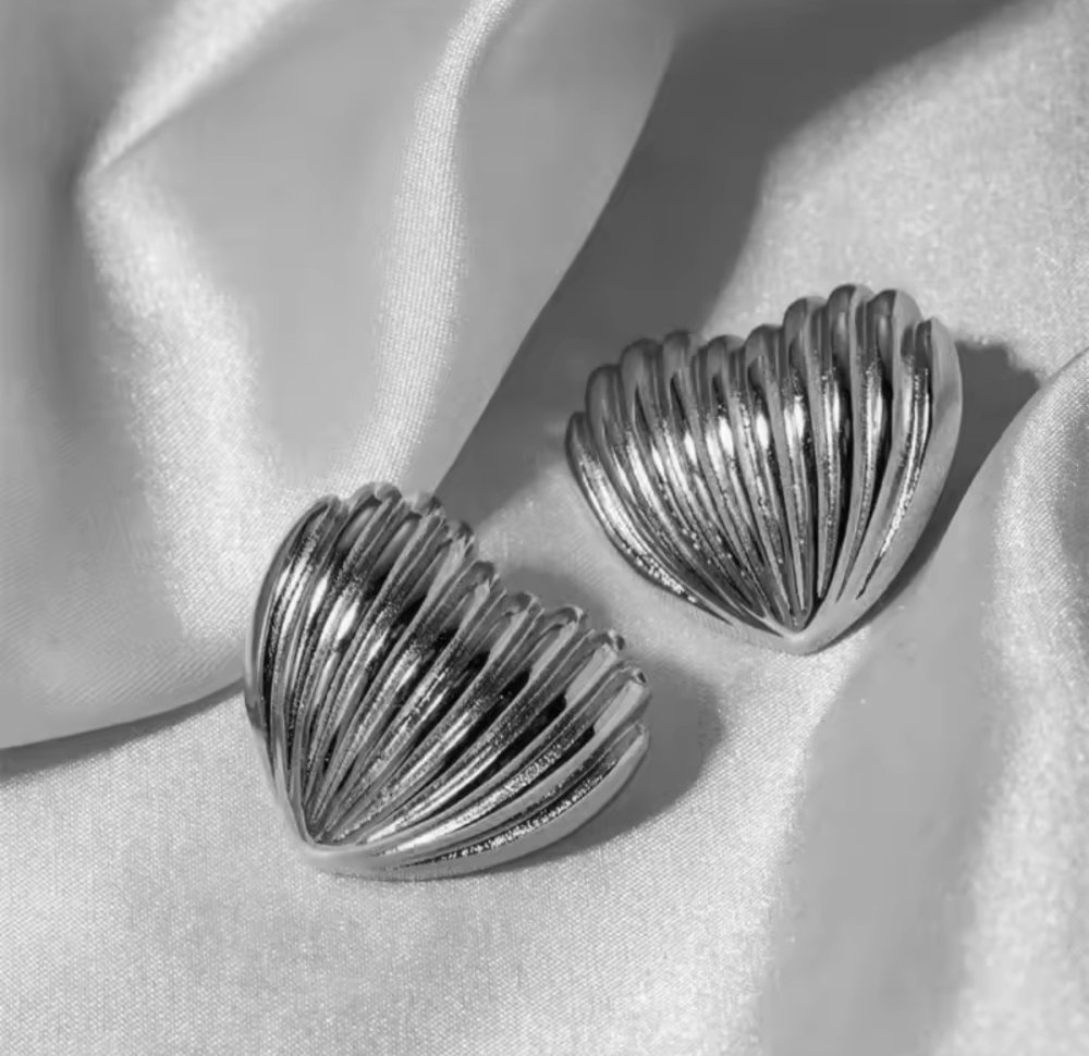ARETES CHUNKY SILVER