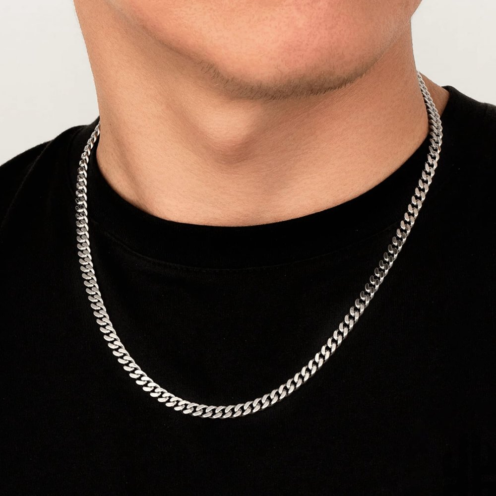 CADENA MEN SERPIENTE XUPING SILVER 65 CM.