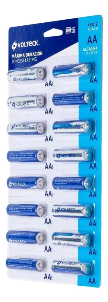 Y Pila Alcalina AA Blister 16 piezas