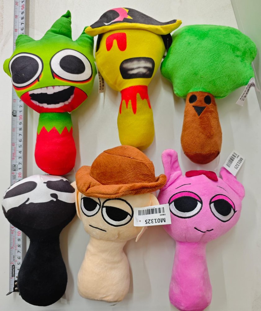 z Peluche Sprunki Coleccion de 6