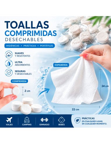 Toallas Comprimidas