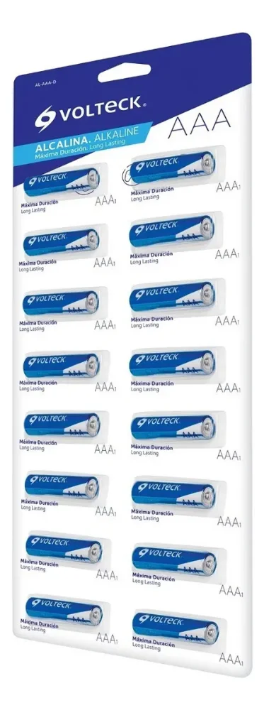 Y Pila Alcalina AAA Blister 16 piezas