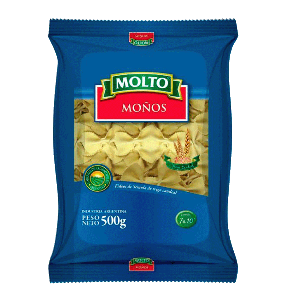 FIDEOS MOÑOS MOLTO X 500G