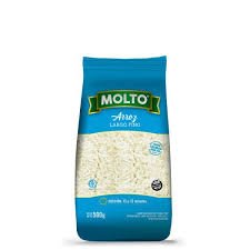 ARROZ LARGO FINO MOLTO  X 500 G