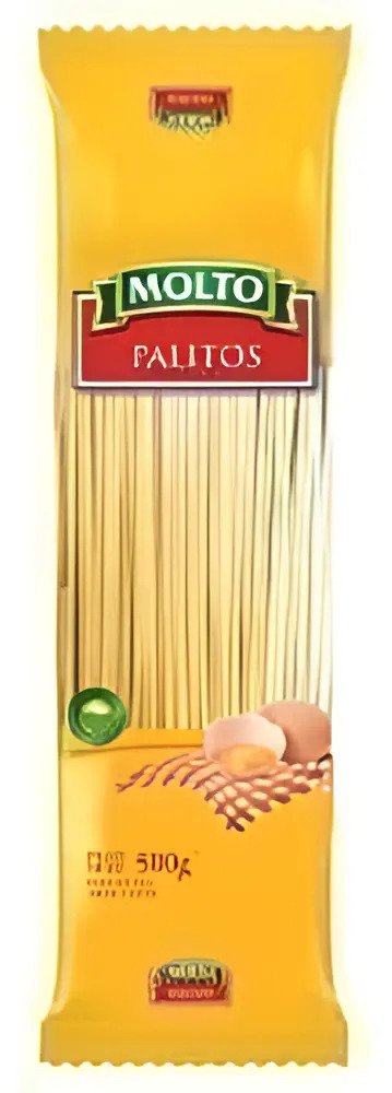 FIDEOS PALITOS AL HUEVO MOLTO X 500