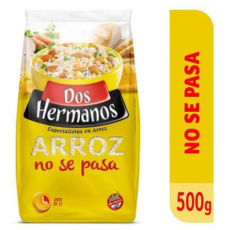 ARROZ PARBOIL DOS HERMANOS  X 500 G