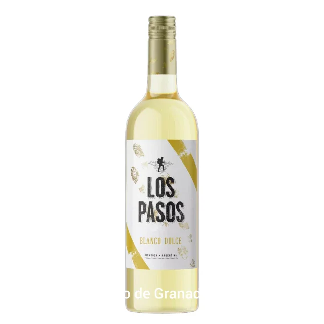 VINO LOS PASOS BLANCO DULCE X 750