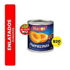 DURAZNO EN MITADES DULCOR X 820 G