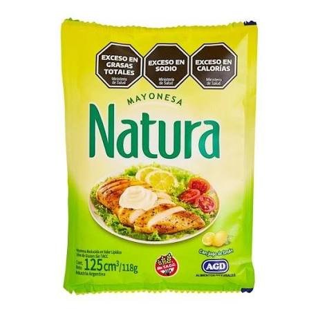 MAYONESA NATURA x118  G