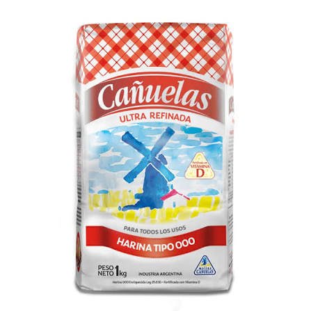 HARINA 000 CAÑUELAS X 1 KG