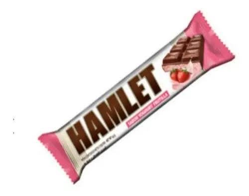 CHOCOLATE HAMLET FRUTILLA  X45G