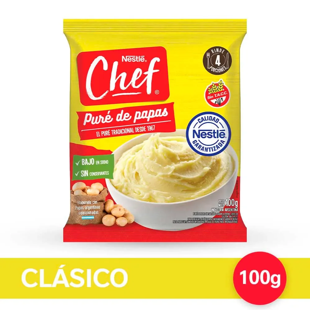 PURE DE PAPA INSTANTANEO NESTLE X 100 G