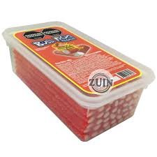 GOMITA CABLE FRUTILLA BULL DOGS X64