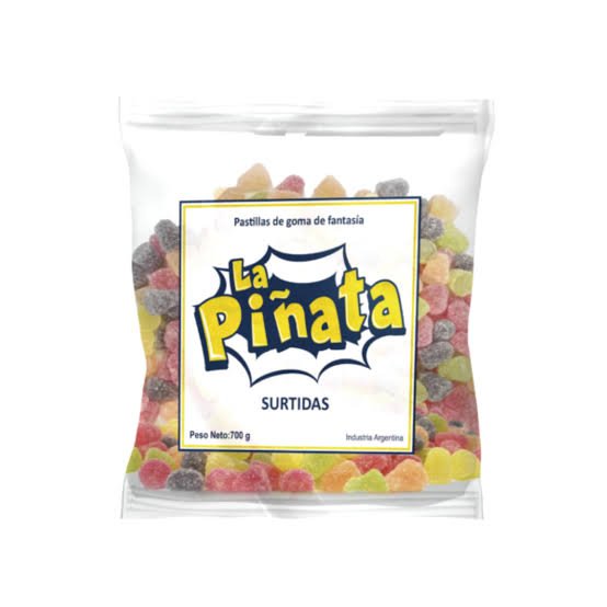 GOMITA SURTIDAS PIÑATA X 700 G