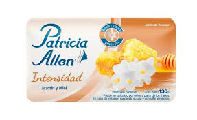 JABON TOCADOR PATRICIA ALLEN JAZMIN Y MIEL  X 130 G