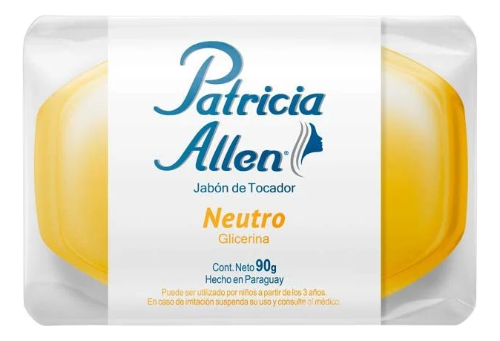 JABON TOCADOR PATRICIA ALLEN NEUTRO X 90 G