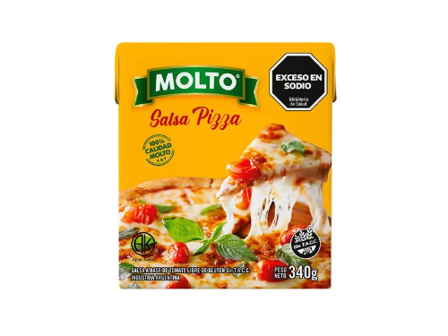 SALSA LISTA PIZZA MOLTO X 340 G