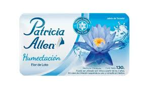 JABON TOCADOR PATRICIA ALLEN HUMECTACION X 130 G