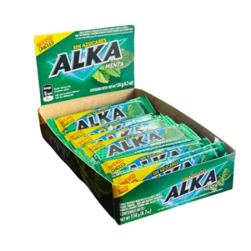 CHICLES ALKA MENTA X 20 UNI